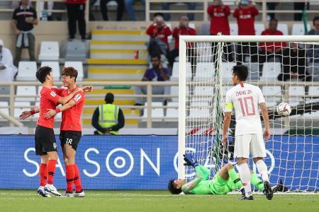 アジア杯、イランがＤ組１位 Ｃ組韓国は３連勝で首位通過