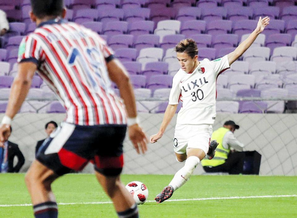 　クラブＷ杯でも活躍した鹿島・安部（ゲッティ＝共同）