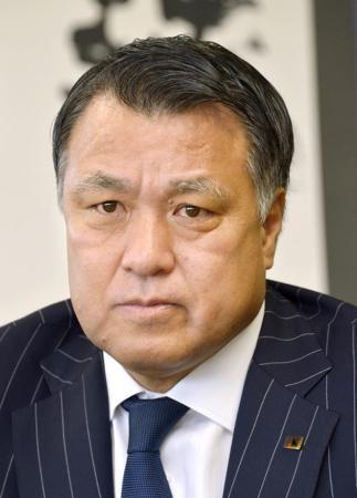 　日本サッカー協会（ＪＦＡ）の田嶋幸三会長