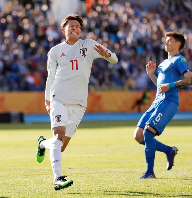 Ｕ２０Ｗ杯、日本２位で決勝Ｔ進出　０-０勝ちきれず…痛恨の負傷者２人