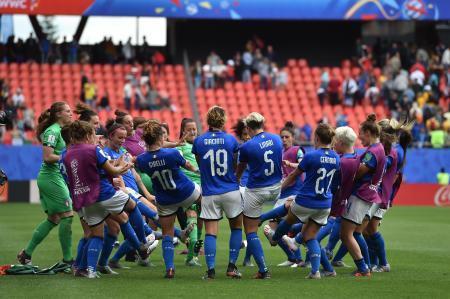 イタリアが豪州に逆転勝ち サッカー女子Ｗ杯第３日