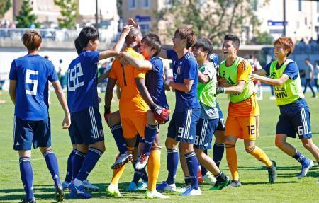 サッカー日本、初の決勝進出 トゥーロン国際大会、Ｕ-２２