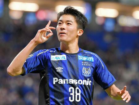 　Ｇ大阪ＦＷ中村敬斗