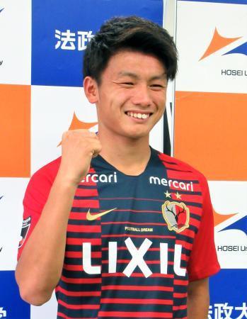 前倒しでJ1鹿島入り上田が会見/サッカー/デイリースポーツ online