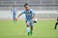 　加入後早速の先発出場でチャンスを作り出したＭＦ稲垣