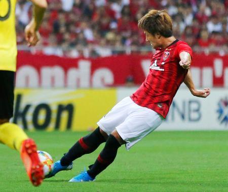 サッカー、浦和が広州恒大に先勝ＡＣＬ準決勝で２-０