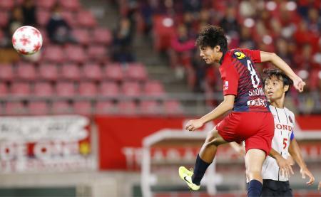 サッカー天皇杯、鹿島が準決勝へホンダを退け、長崎は初の４強