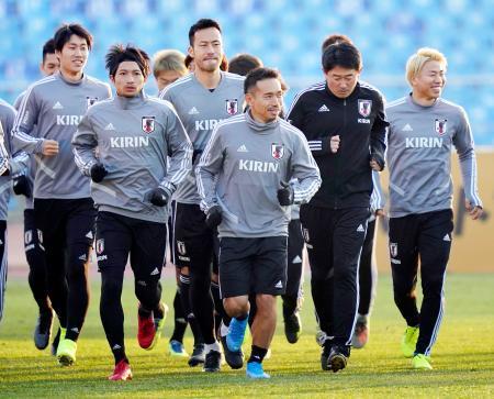 サッカー日本、１４日夜キルギス戦Ｗ杯予選、非公開で最終調整