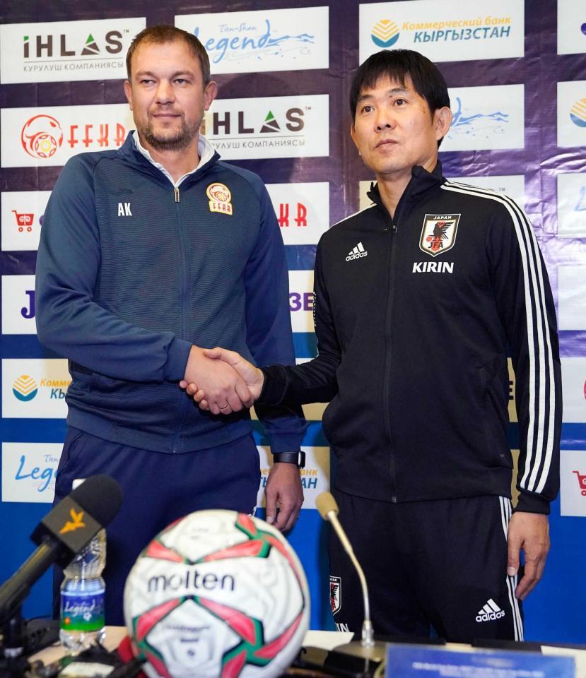 キルギス クレスティニン監督が意気込み 日本の弱点突く サッカー デイリースポーツ Online