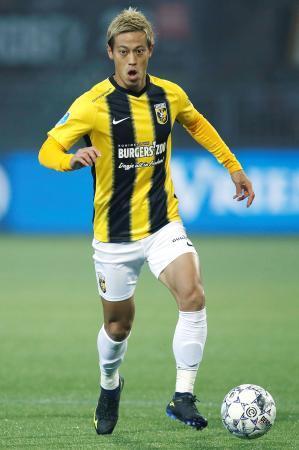 本田圭佑、フィテッセでデビューオランダ１部リーグ