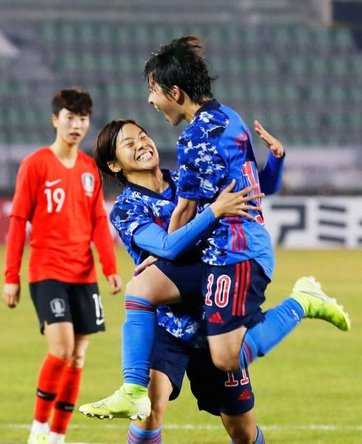 なでしこジャパンが韓国を破り優勝　終了間際に籾木がＰＫで決勝点