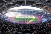 　天皇杯決勝戦でスポーツイベントのこけら落としとなった国立競技場