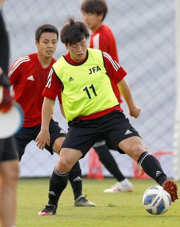 　シリア戦に向け調整する相馬（共同）