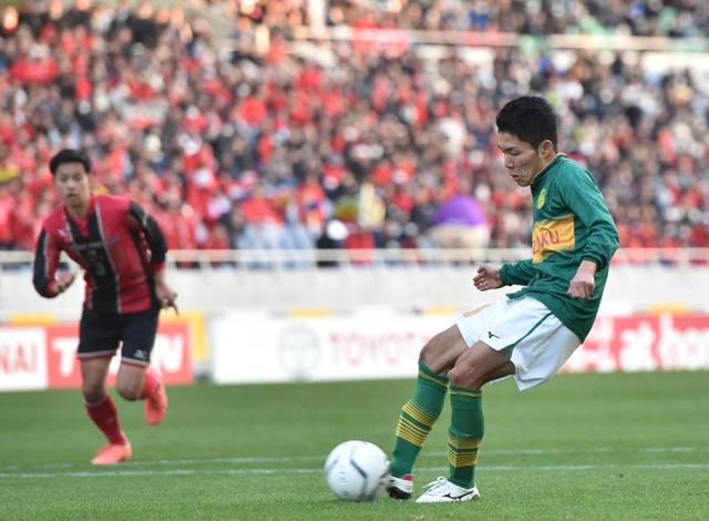 静岡学園が２４年ぶり決勝 青森山田と対決 松村が後半ロスタイムｐｋ奪取 自ら決めた サッカー デイリースポーツ Online