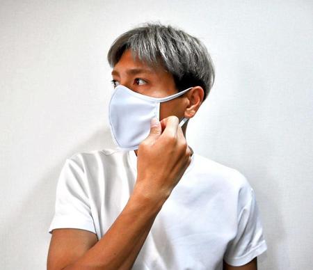 　自身のアパレルブランドでマスクを販売し、収益を寄付することを明かしたＶ神戸・田中順也