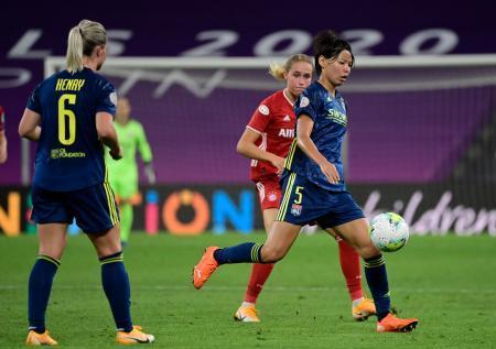 サッカー女子、熊谷のリヨン４強欧州チャンピオンズリーグ