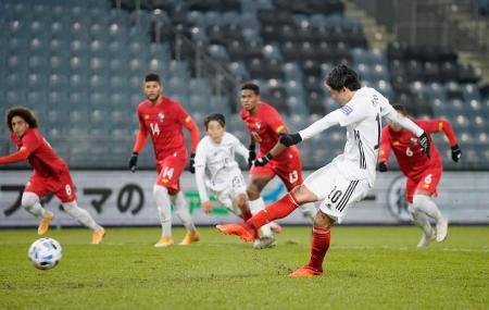 日本、パナマに１-０で勝利サッカー親善試合、南野がゴール