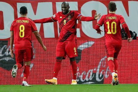 ベルギー、イタリアが４強サッカー欧州ネーションズリーグ
