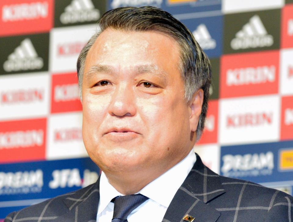 　日本サッカー協会・田嶋会長