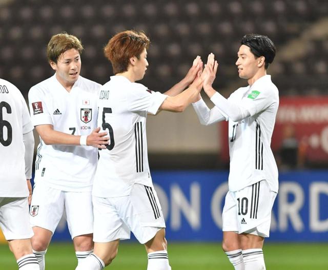 森保ジャパンが１１得点ゴールラッシュ ｗ杯予選での日本代表最多得点記録を更新 サッカー デイリースポーツ Online
