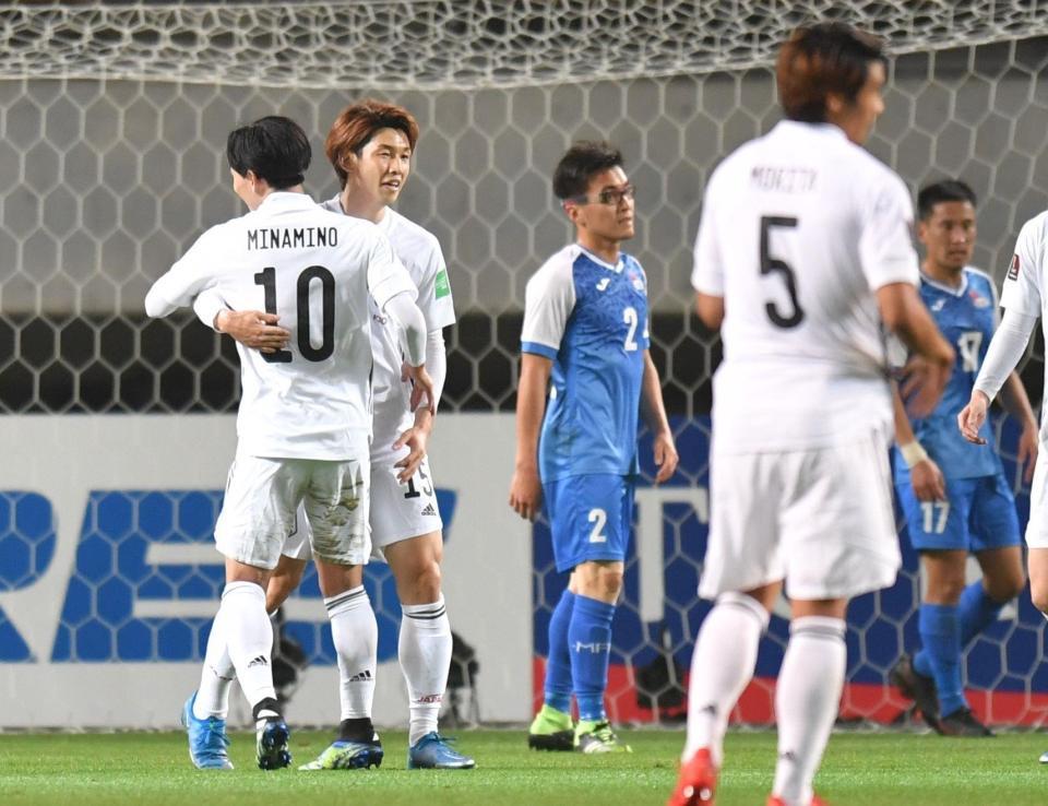 森保ジャパンが１１得点ゴールラッシュ ｗ杯予選での日本代表最多得点記録を更新 サッカー デイリースポーツ Online