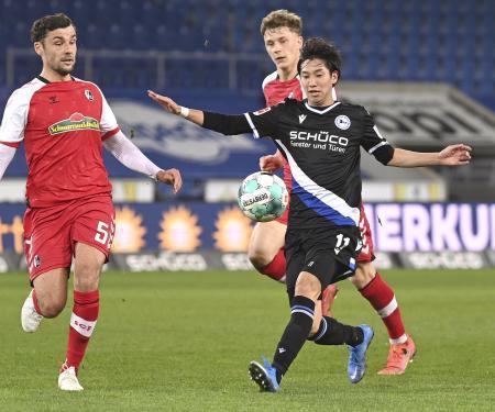 奥川雅也はフル出場、ＯＧ誘うドイツ１部、ビーレフェルト