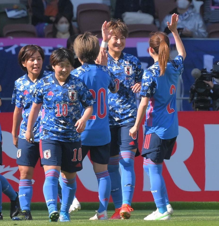 なでしこ菅沢がハットトリック達成 東京五輪代表入りへ大きくアピール サッカー デイリースポーツ Online