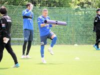 全体練習に合流したＧ大阪ＦＷウェリントンシルバ（ガンバ大阪提供）