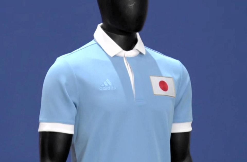配送員設置 サッカー日本代表100周年アニバーサリーユニフォーム
