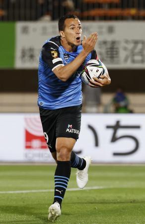 Ｊ１、川崎が開幕から１９戦無敗湘南と引き分け