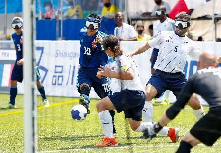 日本、初戦で仏に勝利パラ５人制サッカー国際大会