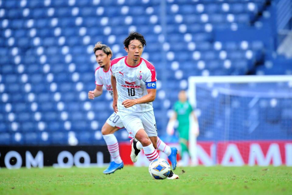 最終戦を引き分け、無敗で１次リーグ首位突破を決めたＣ大阪のＭＦ清武（セレッソ大阪提供）