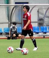 　精力的にトレーニングを行った相馬