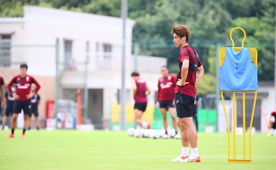 大迫勇也が神戸に 全てをささげたい 合流 初練習 近いうちに試合もできる サッカー デイリースポーツ Online