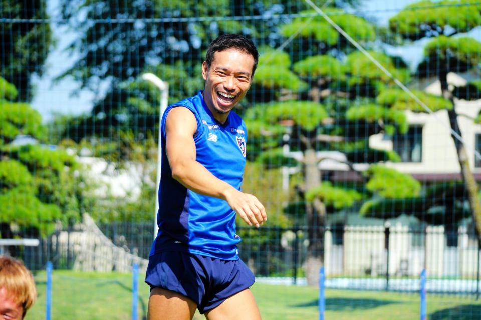 　日本代表に選出されたＦＣ東京の長友（ＦＣ東京提供）