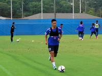 　別メニューで調整するＧ大阪ＦＷ小野