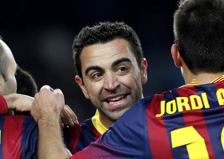 現役時代のシャビ氏