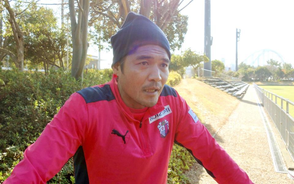 　浦和戦に向けての意気込みを語るＣ大阪・大久保