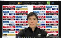 　オンライン取材に応じた浦和・西川