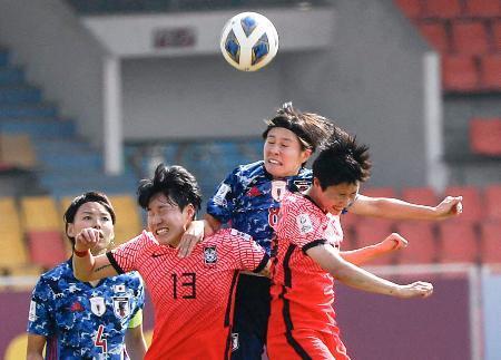 なでしこ、韓国と分けて組１位サッカー女子アジア杯