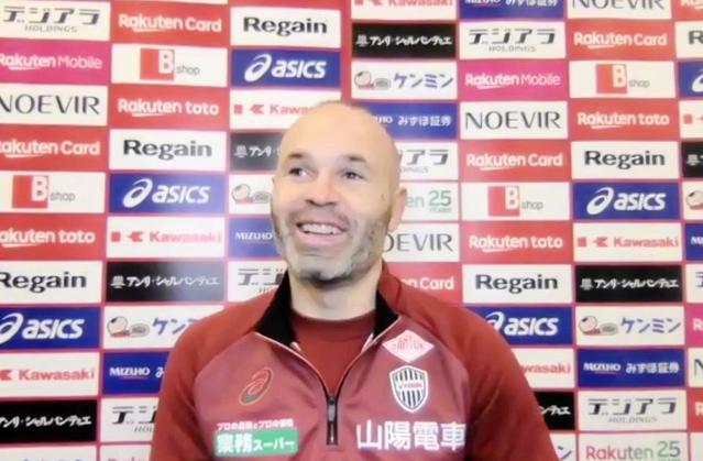 Ｊ１神戸・イニエスタ「カズ選手の年齢まで追いつけるとは正直思っていない」