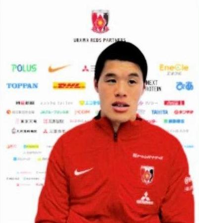 　オンライン取材に応じる浦和・酒井宏樹