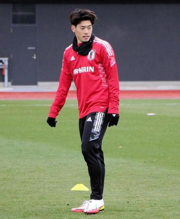 　Ｕ－２１日本代表候補の鈴木唯人