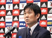 　日本代表メンバーを発表する森保監督（ｃ）ＪＦＡ