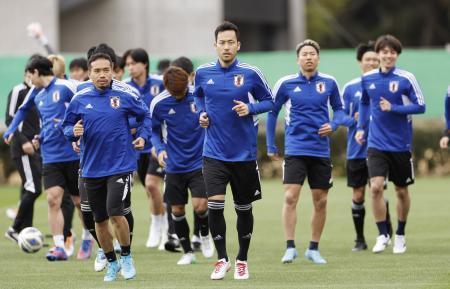 日本、ベトナム戦へ調整サッカーＷ杯アジア最終予選