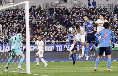 日本代表、ベトナムと１-１サッカーＷ杯最終予選