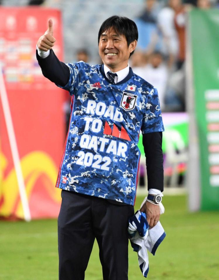 Ｗ杯出場を決めた森保監督