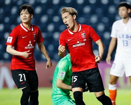 ＡＣＬ、浦和は５得点で２連勝１次リーグ、山東に大勝