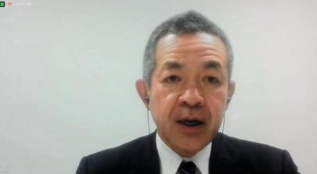 オンライン取材に応じた日本協会の須原専務理事