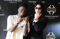 ビニシウス（左）とローランド